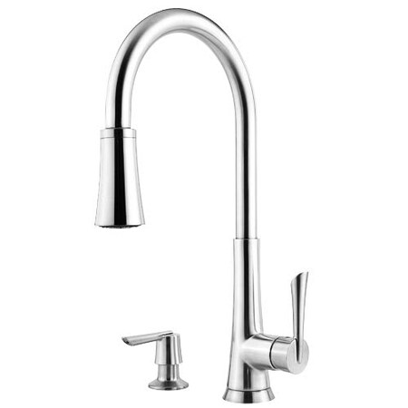 Pfister 8" Mount, Residential 1/2/3/4 Hole Kitchen Faucet GT529-MDC